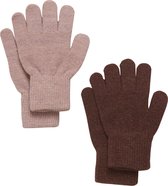 CeLaVi - Handschoenen voor kinderen - 2-pack - Magic Glitter - Fudge - maat Onesize (7-12yrs)