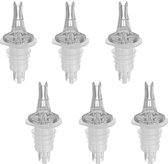 Veluw® Professionele Schenktuit Kunststof - Transparant ( 6 Stuks )