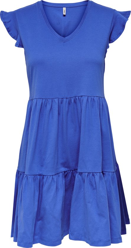 ONLY Dames zomer mini jurk onlMAY S/S jurk 2 stuks XS S M L XL XXL