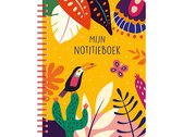 Mijn notitieboek - tropical yellow