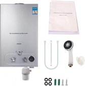 Vevor® Boiler - Elektrische Boiler - 18L - Warm Water - Geiser - Incl. Douchekop & Montage Accessoires - Heet water - RVS