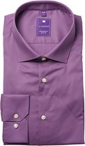Redmond Heren Slim Fit Hemd Marineblauw/Paars/Roze