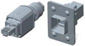 TE Connectivity RJ45-connector 4-2120875-1 Bus, inbouw, Stekker, recht Aantal polen 8P4C Zwart 1 stuk(s)