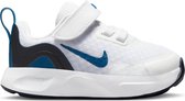 Nike WearAllDay Jongens Sneakers - White/Marina-Armory Navy - Maat 23.5