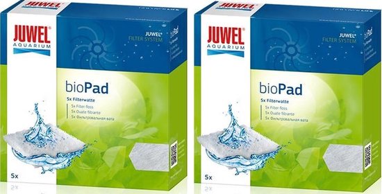 Foto: Juwel biopad m compact watten filtermateriaal wit 2 stuks