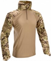 shirt Combat heren katoen/polyester beige/groen maat XXL