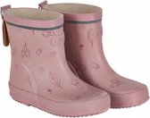 regenlaarzen Wellies junior rubber roze maat 27