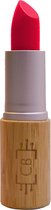 Cosm.Ethics Bar Lipstick glanzende lippenstift lipstick duurzame veganistische makeup bamboe - roze paars
