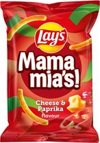 LAY'S MAMA MIA'S - PAPRIKA KAAS CHIPS - 9 x 125 GR