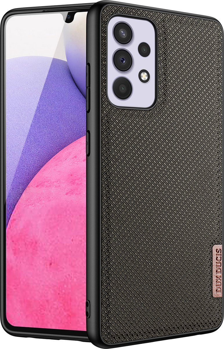 Dux Ducis - Telefoonhoesje geschikt voor Samsung Galaxy A33 5G - Fino Series - Back Cover - Groen