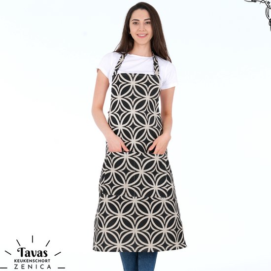 Teckel en Madeliefjes Keukenschort bestellen via Teckel Shop