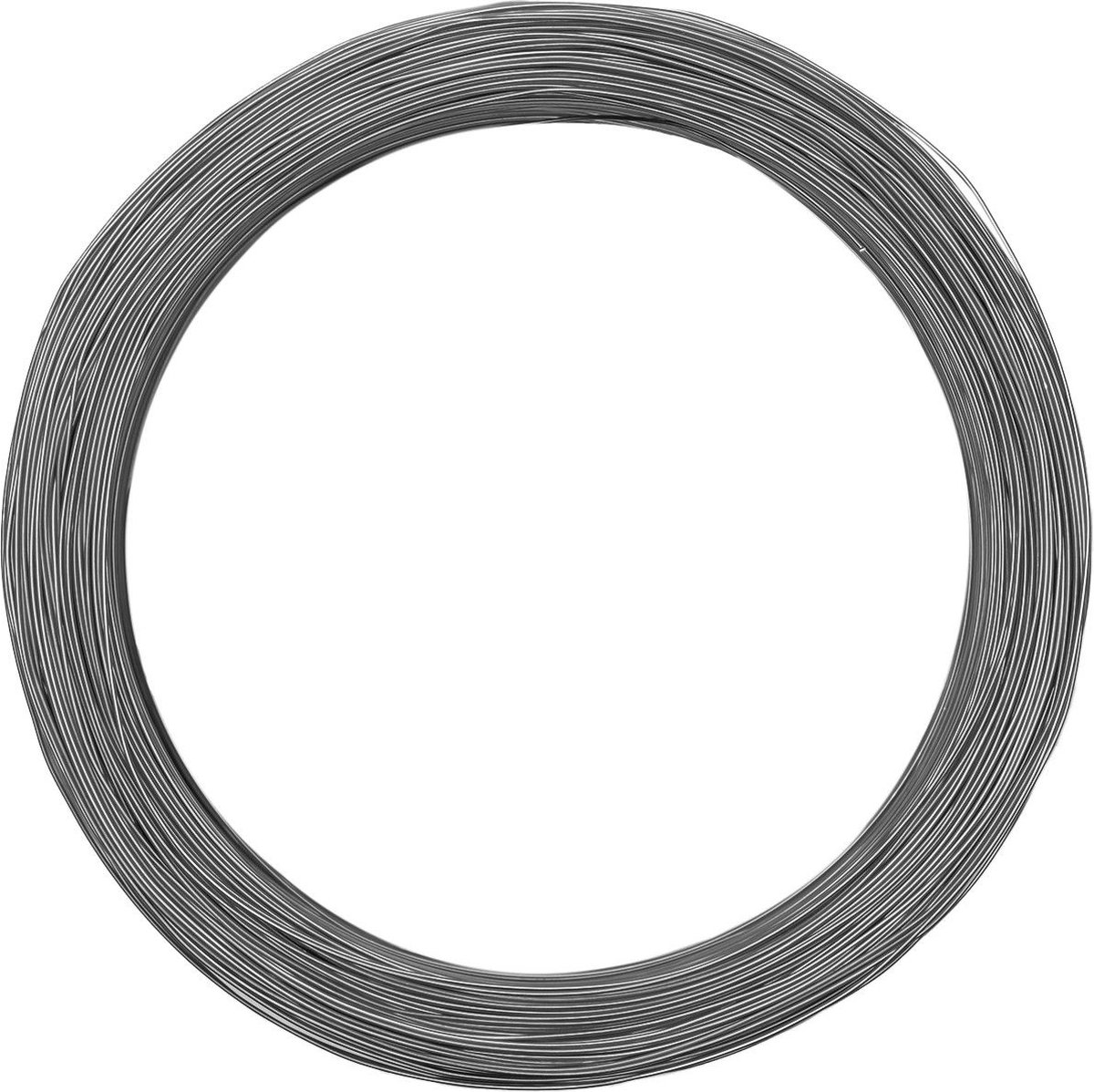 Vaessen Creative Aluminium Draad - 0,8mm - ±365m - 500g - Antraciet pantone
