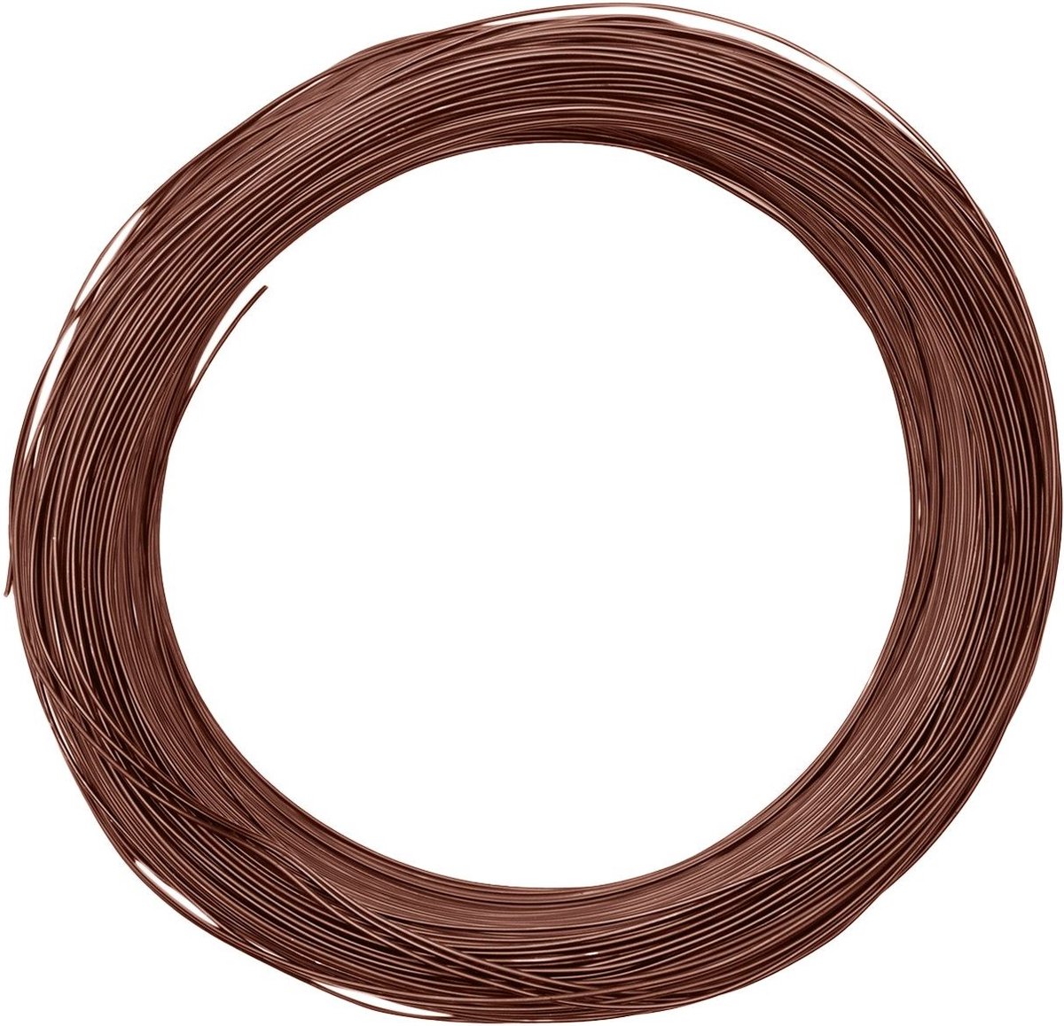 Vaessen Creative Aluminium Draad - 1mm - ±235m - 500g - Chocolade