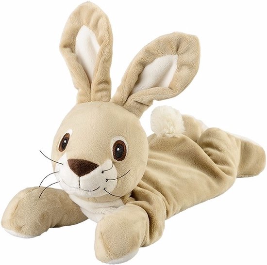 Blijkbaar Oven complicaties Warmies Magnetron warmte knuffel konijn/haas beige 35 cm -  Heatpack/coldpack -... | bol.com