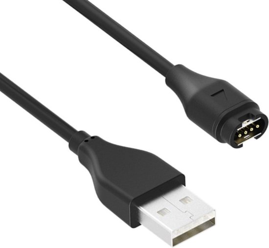 Jumada's USB kabel - Smartwatches - Synchroniseren - Garmin apparaten - Zwart