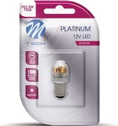 M-Tech Platinum LED P21/5W 12V - Canbus - 15x Led diode - Wit - Enkel