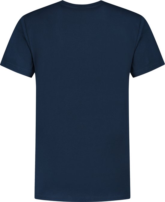 Rogelli Graphic T-Shirt Sportshirt - Korte Mouwen - Heren - Marine - Maat 2XL