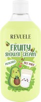 Revuele Fruity Shower Cream Avocado And Rice Milk 500ml.