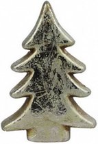kerstboom Helgi 31,5 cm keramiek zilver