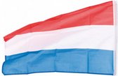 vlag 90 x 60 cm polyester rood/wit/blauw