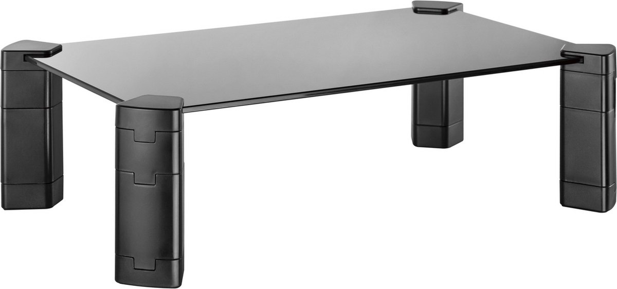 Notebook-standaard Aisens 42 x 24 cm Zwart
