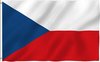 Senvi Printwear - Flag Czech Repuplic - Grote Tsjechië vlag - Gemaakt Van 100% Polyester - UV & Weerbestendig - Met Versterkte Mastrand - Messing Ogen - 90x150 CM - Fair Working Conditions