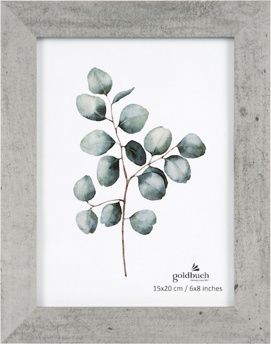 Goldbuch GOL-920364 MDF fotolijst met Betonlook - 15x20 cm Grijs