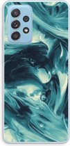 Case Company® - Samsung Galaxy A73 hoesje - Dreaming About Whales - Soft Cover Telefoonhoesje - Bescherming aan alle Kanten en Schermrand
