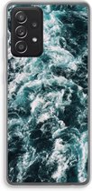 Case Company® - Samsung Galaxy A52 hoesje - Zee golf - Soft Cover Telefoonhoesje - Bescherming aan alle Kanten en Schermrand