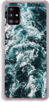 Case Company® - Samsung Galaxy A51 5G hoesje - Zee golf - Soft Cover Telefoonhoesje - Bescherming aan alle Kanten en Schermrand