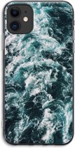 Case Company® - iPhone 11 hoesje - Zee golf - Soft Cover Telefoonhoesje - Bescherming aan alle Kanten en Schermrand