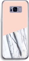 Case Company® - Samsung Galaxy S8 Plus hoesje - A touch of peach - Soft Cover Telefoonhoesje - Bescherming aan alle Kanten en Schermrand