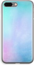 Case Company® - iPhone 8 Plus hoesje - Mist pastel - Soft Cover Telefoonhoesje - Bescherming aan alle Kanten en Schermrand