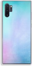 Case Company® - Samsung Galaxy Note 10 Plus hoesje - Mist pastel - Soft Cover Telefoonhoesje - Bescherming aan alle Kanten en Schermrand