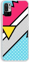 Case Company® - Xiaomi Redmi Note 10 5G hoesje - Pop Art #3 - Soft Cover Telefoonhoesje - Bescherming aan alle Kanten en Schermrand