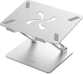 Blitzwolf Laptop Standaard - Laptop Houder - Verstelbare Standaard - Universeel - Laptop Tafel - Opvouwbare Laptop Tafel -  Zilver
