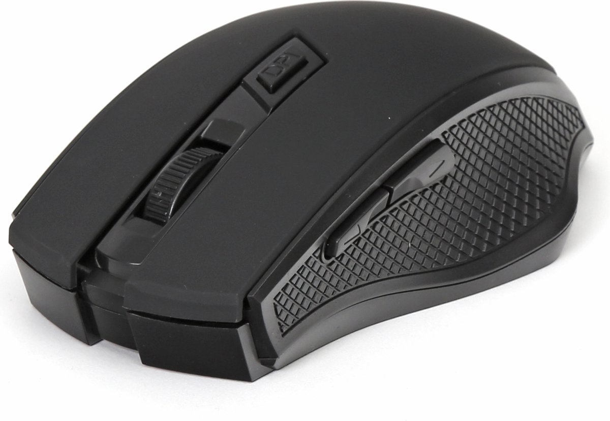 Omega OM-08WB wireless mouse 2.4 GHz 1000/1200/1600dpi - zwart