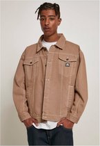 Urban Classics Jacket -S- Script Cotton Creme