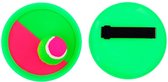Vangspel Kleefbal spel - Neon Groen / Neon Roze - Kunststof / Klittenband - Vanaf 3 jaar - Spel - Speelgoed - Zomerspel - Cadeau