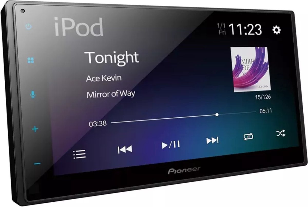 Pioneer SPH-DA160DAB - Inclusief DAB+ Antenne - Apple Carplay - Android Auto – foto 2