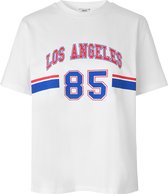 Wit baseball T-shirt Los Angeles - mbyM - Maat S/M