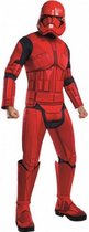 verkleedkleding Sith Trooper deluxe heren rood maat M/L