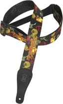 LEVY'S Leathers Polyester Guitar Strap with Jimi Hendrix Design MPJH2-002
