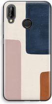 Case Company® - Huawei P20 Lite hoesje - Geo #5 - Soft Cover Telefoonhoesje - Bescherming aan alle Kanten en Schermrand