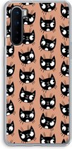 Case Company® - OnePlus Nord hoesje - Kat - Soft Cover Telefoonhoesje - Bescherming aan alle Kanten en Schermrand