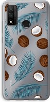 Case Company® - Huawei P Smart (2020) hoesje - Kokosnoot - Soft Cover Telefoonhoesje - Bescherming aan alle Kanten en Schermrand