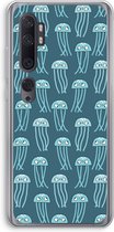 Case Company® - Xiaomi Mi Note 10 hoesje - Kwallie - Soft Cover Telefoonhoesje - Bescherming aan alle Kanten en Schermrand