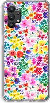 Case Company® - Samsung Galaxy A32 5G hoesje - Little Flowers - Soft Cover Telefoonhoesje - Bescherming aan alle Kanten en Schermrand