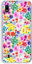 Case Company® - Samsung Galaxy A10 hoesje - Little Flowers - Soft Cover Telefoonhoesje - Bescherming aan alle Kanten en Schermrand