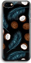 Case Company® - iPhone 7 hoesje - Kokosnoot - Soft Cover Telefoonhoesje - Bescherming aan alle Kanten en Schermrand